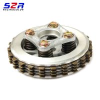 Motorcycle Clutch Assy Complete Clutch Drum Assy friction plate Kit for HONDA CB125 CB 125 125F ACE 24T