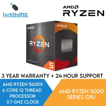 AMD Ryzen 5 5600X - Ryzen 5 5000 Series Vermeer (Zen 3) 6-Core 3.7