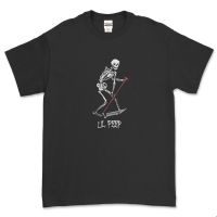 เสื้อยืดพิมพ์ลายแฟชั่นเสื้อยืด Lil PEEP - SKELETONS-5XL