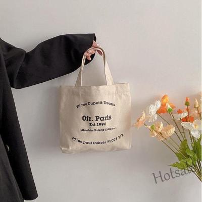 【hot sale】⊕△ C16 Womens Bag Ins Mini Canvas Tote Bag Korea Cute Small Hand Bag Cute Holder Korean Bag Day Bag