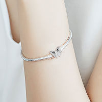 Spring Collection 2022 Sign DIY Aesthetic Free Shipping Friends 100 Real Silver S925 Jewelry Snake Chain celets for Women