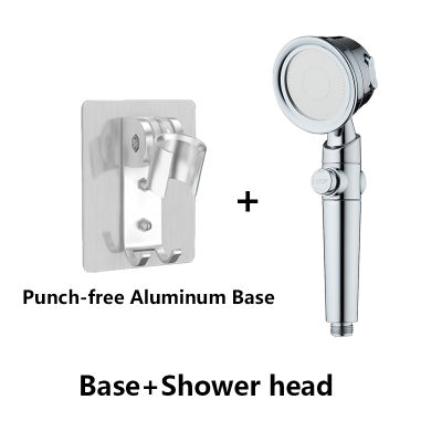 Adjustable New Design High Pressure Shower Head Magic Waterline Rainfall Water Saving PP Filter with Universal Fitting Bathroom