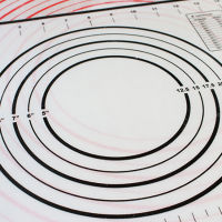 SMLXL แผ่นนวดแผ่นความร้อนเสื่ออบพิซซ่าแป้งเสื่อครัวทำอาหารเครื่องมือเค้กแป้งชงตารางเสื่อแผ่น placemat kovik