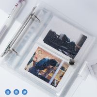Dimi 100/50 Pokcets Album Transparent Cover Photo Book Portable Card Holder Laser Color Album for Mini Instax Loose Leaf