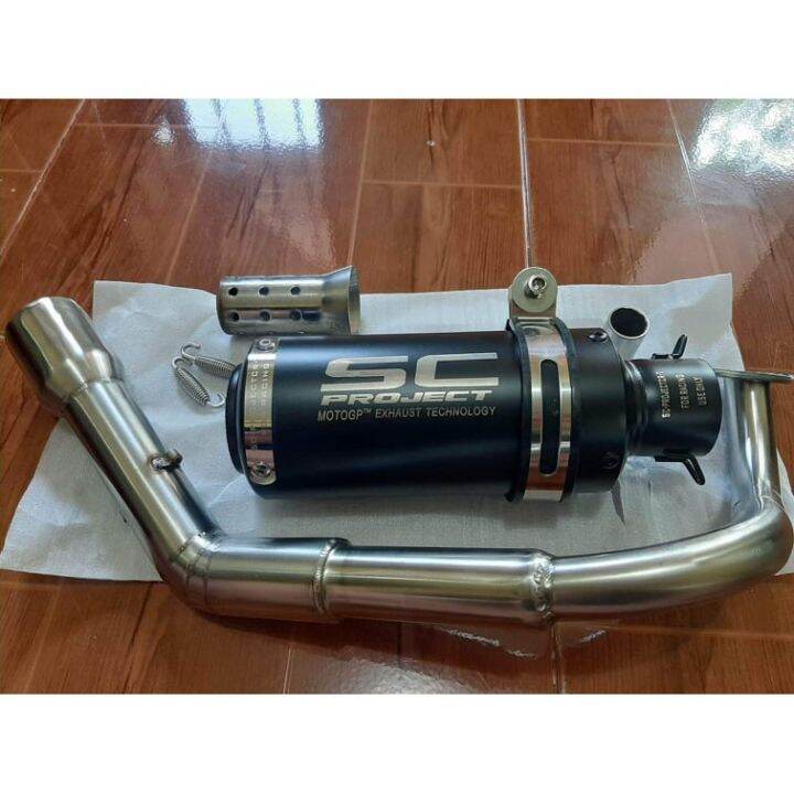 SC Project Full System for Honda Click V1 or V2 125150 (with elbow ...