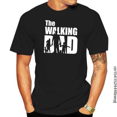 The Walking Dad Mens T Shirt Funny New Father Gift Idea Dead Daryl Slogans Customized Tee Shirt