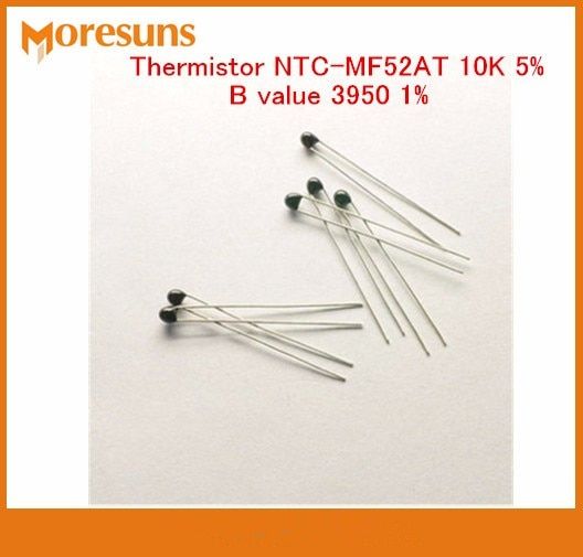 Fast 500ชิ้น/ล็อต Ntc Thermistor Ntc-mf52at 5% B มูลค่า3950 1% Custom Ntc Sensor