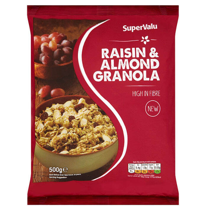 SuperValu Raisin & Almond Granola 500g Lazada PH
