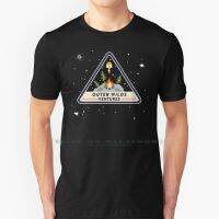 Outer Wilds Ventures Patch T Shirt 100% Pure Cotton Outer Wilds Ventures Space Game Outer Wilds Pc Nomai Eye Of The Universe