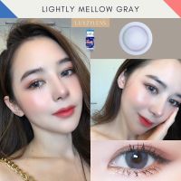 ❤️มีสายตาสั้น❤️ แถมตลับ LuxzyLens lightly Mellow Brown Gray เลนส์คุณภาพ จากเกาหลี ค่าสายตาสั้น -0.50 ถึง -10.00 คอนแทคเลนส์ กรองแสง กันยูวี