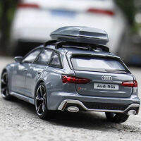 132 Audi RS6 Avant Alloy Station Wagon รถ Diecast โลหะของเล่นยานพาหนะรถจำลองเสียงและแสงเด็ก Gift