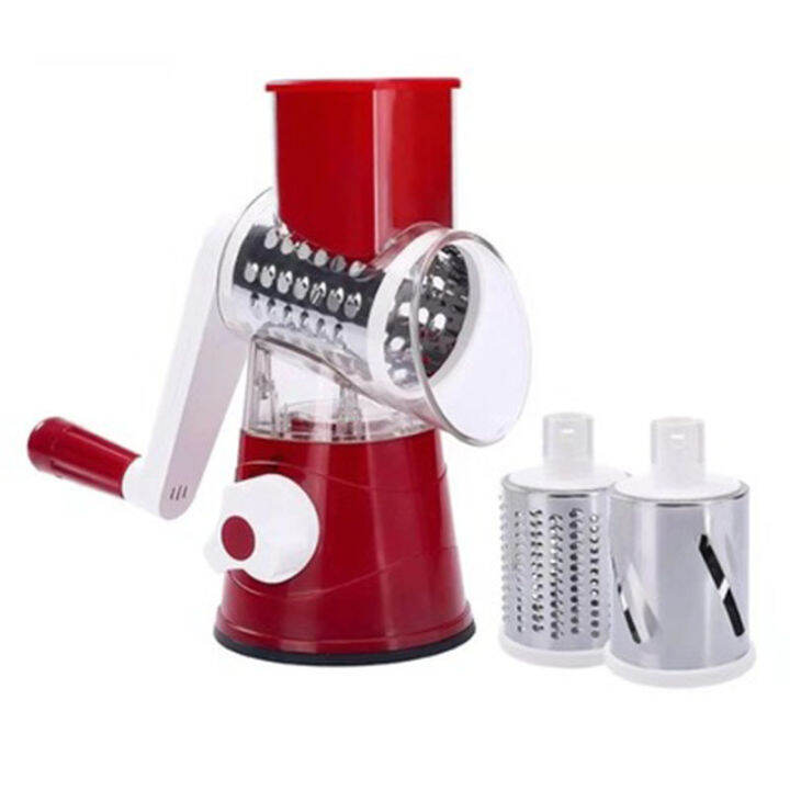 roller-vegetable-slicer-cutter-potato-chopper-carrot-grater-detachable-3-stainless-steel-blade-non-slip-base-grinder-peelers