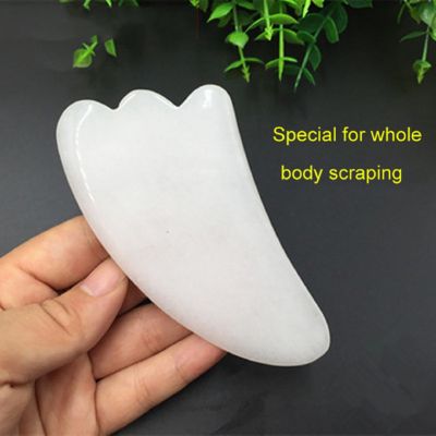 Facial Massage Roller Guasha Board Double Heads Natural Jade Stone Face Lift Body Skin Relaxation Slimming Beauty Neck Thin Lift