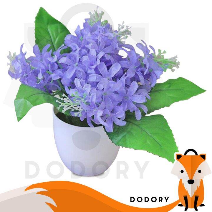 Dodory Pt Pot Tanaman Hias Bunga Hias Plastik Ornamen Pot Bonsai