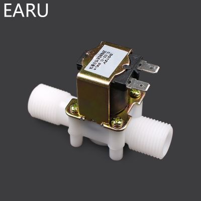 1/2 quot; Plastic Solenoid Valve 12V 24V 220V Magnetic Washing Machine Dispenser Drinking Water Pneumatic Pressure Controller Switch