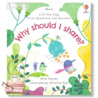 Very Pleased. ! &amp;gt;&amp;gt;&amp;gt; หนังสือ USBORNE LIFT-THE-FLAP FIRST Q&amp;A WHY SHOULD I SHARE ?