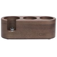 Wood Coffee Filter Tamper Holder Tamping Station Wooden Espresso Tamper Mat Stand for Cafe Coffee Espresso Machine Accessories