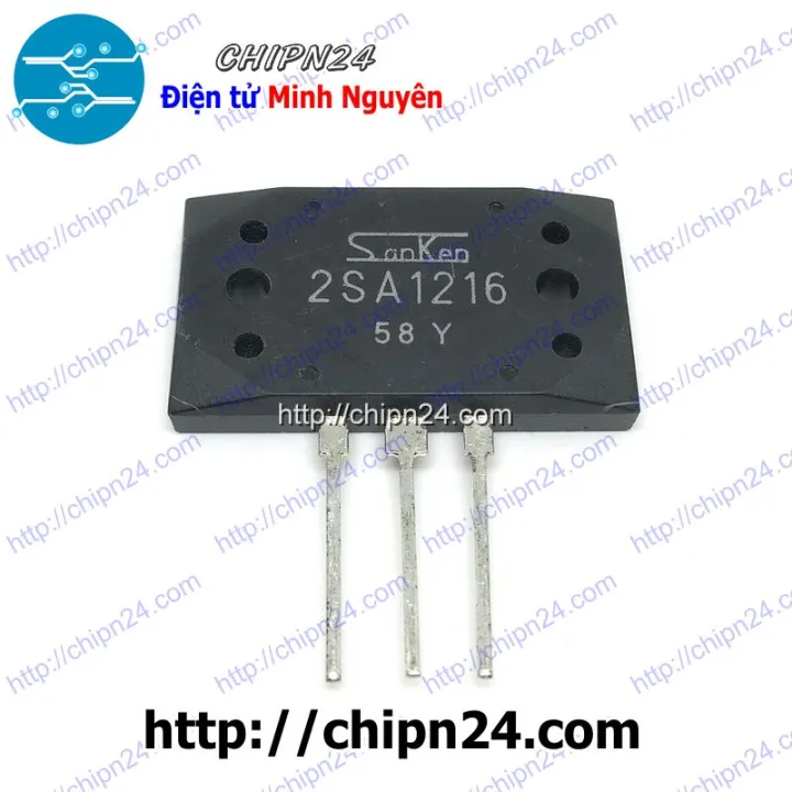 [1 CON] (KT1) Transistor A1216 PNP 17A 180V (Sò Sanken) (2SA1216 1216)