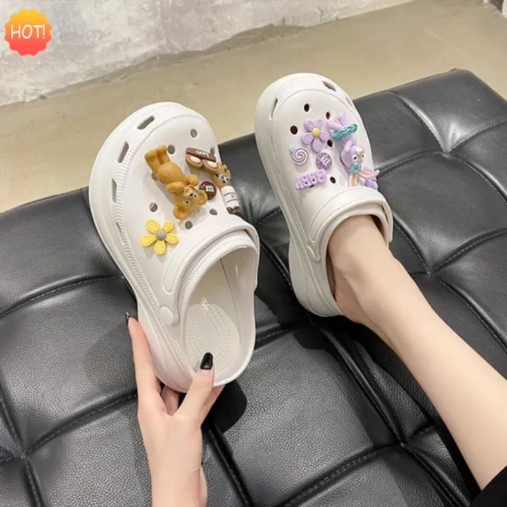 Philippine spot Women's Crocs Classic Bae Clog highheeled Slippers