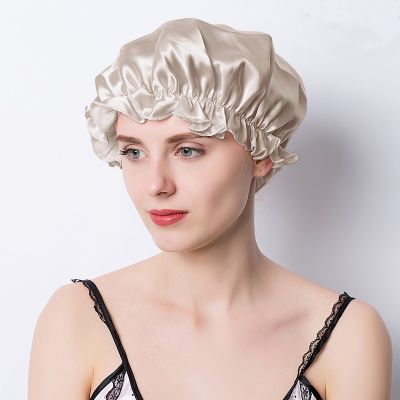 Luxury Bonnets Hair Loss Hats Luxury Silk Bonnets Silk Hat Hair Bonnets Head Cover Sleeping Cap