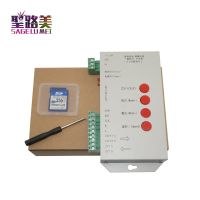 T1000s Sd Card Ws2801 Ws2811 Ws2812b Lpd6803 Led 2048 Pixels Dc5-24v Rgb Controller