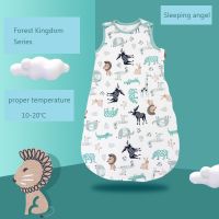 Happyflute Newborn Zipper Sleepsack Wrap Baby Short Sleeve Cotton Sleeping Bag Blanket Bedding