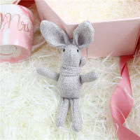 20cm Cute Soft Lace Dress Rabbit Stuffed Plush Animal Bunny Toy Pet For Baby Girl Kid Gift Animal Doll Lady bag pendant Keychain