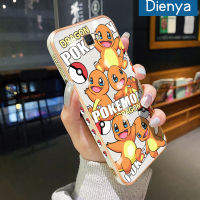 เคสปลอกสำหรับ Samsung Dienya J7ชั้นหนึ่ง2เคสการ์ตูน Pokemon พื้นผิวขอบสี่เหลี่ยมใหม่เคสนิ่มซิลิกาเจลกันกระแทกเคสมือถือรวมทุกฝาครอบป้องกันเลนส์กล้องถ่ายรูป