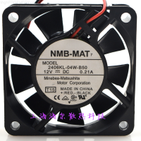 Fnhg ต้นฉบับ NMB 6015 2406KL-04W-B50 12V 0.21A 6015พัดลมคอมพิวเตอร์2สาย