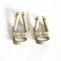 1คู่ทันตกรรม Disal Premolar Clamps ยางเขื่อนแผ่นคลิปขยายหนีบยาวสั้น