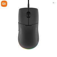 [พร้อมส่ง] Xiaomi เมาส์เกม Lite พร้อมไฟ RGB 220 Ips 400 ถึง 6200 Dpi Five Gears TTC Micro-move Ergonomic RGB สําหรับเกม PC