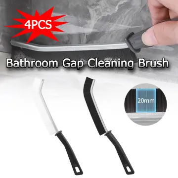Bathroom Gap Cleaning Brush,Gap Brush for Cleaning,Multifunctional Gap  Brush Cleaner,Gap Hole Anti-Clogging Cleaning Brush (3pcs)
