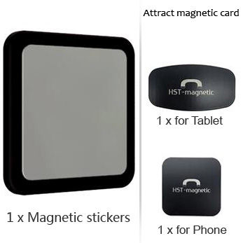 PFHEU Wall Mount Tablet Magnetic Stand Magnet Adsorption Principle Convenience to pick-and-place Support All Tablets PC