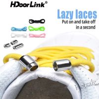 【hot sale】☃ D18 HdoorLink 2pcs Elastic Shoe Laces Semicircle No Tie Shoelaces Shoe Rope For Kids And Adult Sneakers Shoelace Quick Lazy Metal Lock Laces