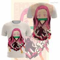 2023 NEW Cute Demon Killer Printed Short Sleeve T-shirt 2023 Size：s-5xl