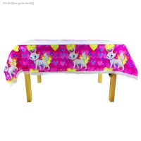 ✑❁✒ 108x180cm Marie Cat Disposable Tablecloth Birthday Party Decoration Paper Plate Cup Napkin Balloon Kids Toy Party Supplies