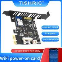 TISHRIC Tuya WIFI Smart Switch PCIE 1X 16X Computer Remote Control PCIE Card Support Alexa Google Home Smart WIFI Switch Card