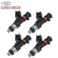 New 4pcs 0280158028 Fuel Injector For Dodge Avanger Journey for Chrysler 300M Sebring Pacifica 812-12138 A0280158028