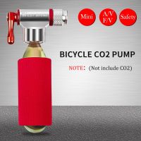 Portable Pistolet CO2 Mini Bicycle Air Pump Aluminum Alloy MTB Road Bike CO2 Inflator Bicycle Accessories