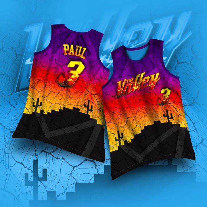 phoenix suns jersey sublimation