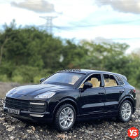 โมเดลรถยนต์ Porsche Cayenne ขนาด 1:32 ของเล่นสําหรับเด็ก เปิดประตู สว่างขึ้น เสียงเครื่องยนต์