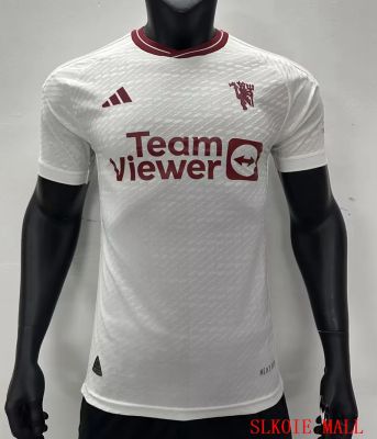 Man United Lll ออกไปสีขาวเสื้อเชิ้ต23-24รุ่นเครื่องเล่นเสื้อแข่งฟุตบอลที่มีคุณภาพสูง