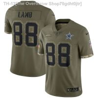 ✗◙ Hombre T-shirt 2023NFL Dallas Cowboy 88 CeeDee Lamb 11 Micah Parsons Olive Jersey 7 Trevon Diggs 4 Dak Prescott 2022 salute Jersey American rugby Service Limited