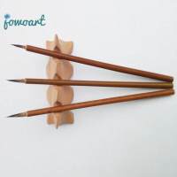 Jowoart 6 ชิ้น/เซ็ต, Fine HAND - Painted ปากการ่างเส้นปากกาวาด Art ปากกาสีเทากระต่ายผมแปรงเขียนภาพวาดอุปกรณ์ศิลปะวัสดุ