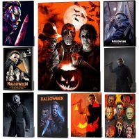 Classic Horror Movies Halloween Michael Myers Characters Posters and Prints Canvas Painting Wall Art Pictures Bar Home Decor