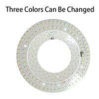 、’】- 24W 48W 168/175/200Mm OD 125Mm ID Three Tri-Color Alternating Light Chip SMT SMD LED Base Toroidal Bulb Lamp Bead Emitter Ring