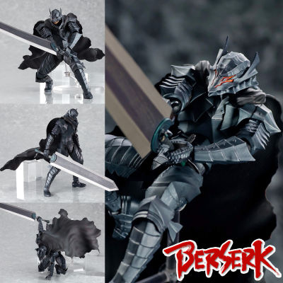 Figma ฟิกม่า งานแท้ 100% Figure Action Max Factory Berserk Armor Guts Black Swordsman Dark Knight กัทส์ เบอร์เซิร์ก นักรบวิปลาส ชุดเกราะนักรบคลั่ง Ver Original from Japan แอ็คชั่น ฟิกเกอร์ Anime อนิเมะ การ์ตูน มังงะ ของขวัญ Doll ตุ๊กตา manga Model โมเดล