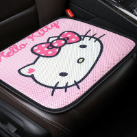 2021Car Seat Cover Kitty Cat Seat Cover Kawaii Auto Cushion Breathable Car Seat Cover Auto Decor Protector For Girls Car Accessories