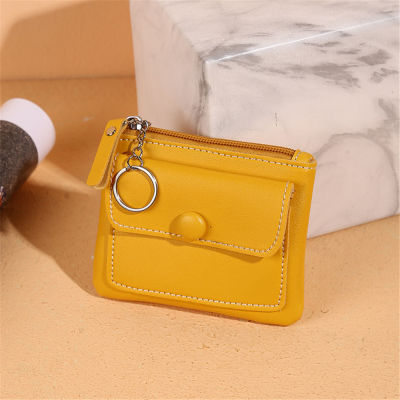 Wallets Card Holder Zipper Pouch Card Holder Keychain Black Card Holder Mini Coin Purse Mini Change Purses