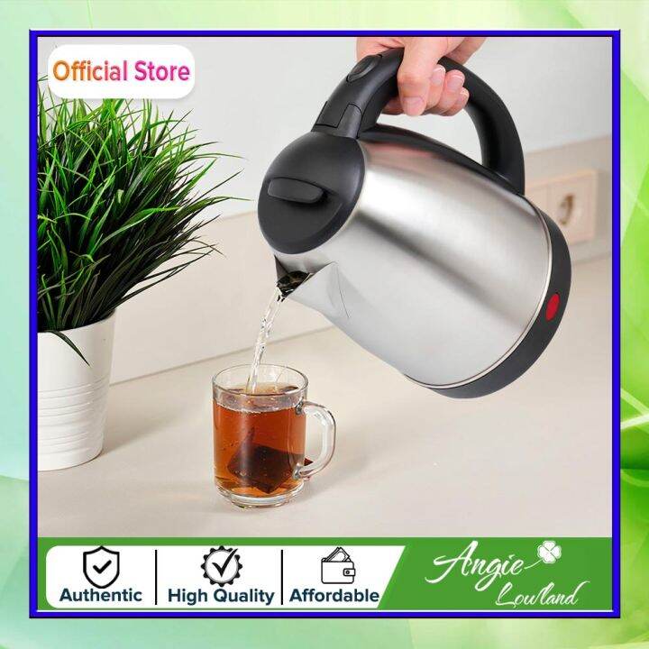 Angie Lowland Fast Boiling Electric Kettle Stainless Steel Material ...